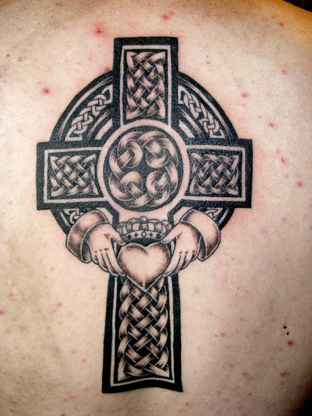 Tattoos - Celtic Knott Cross - 63344